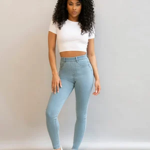 Jegging 7/8e grande taille Ultimate - Light Bleu