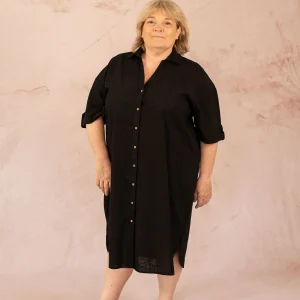 Robe chemise ample en coton - Robe Coco