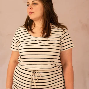 T-shirt marinière à manches courtes - T-shirt Jana