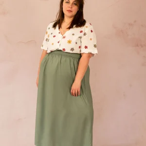 Jupe longue avec taille élastique - Jupe Venedig