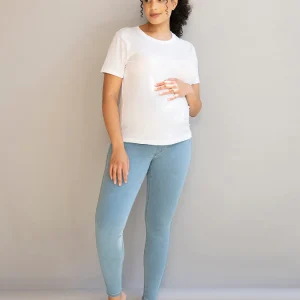 Jegging de grossesse - Light Bleu