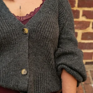 Gilet boutonné oversize - Gilet Clare