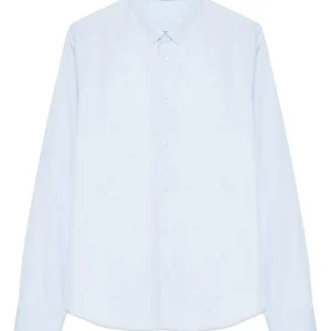 Chemise Ajustée Popeline Peter -  Ciel