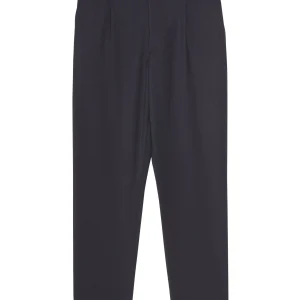 Pantalon Loose Infroissable Francois Stretch -  Marine