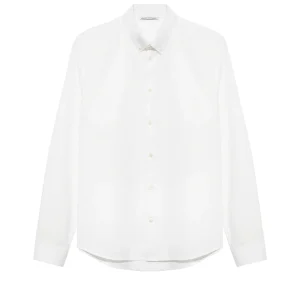 Chemise Ajustée Oxford Col Boutonné Andre 2 Oxford -  Blanc