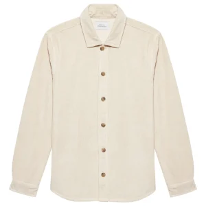 Surchemise Velours Gaston -  Ivoire