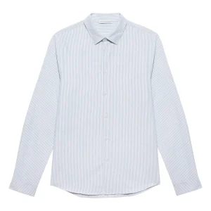 Chemise Rayée Flanelle Peter Flanelle Rayée - Bleu Blanc