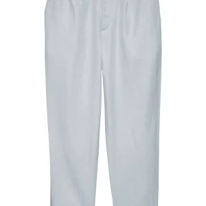 Pantalon Loose Coton Lyocell Francois -  Gris Bleu