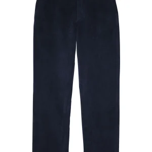 Pantalon Large Velours Irving -  Marine