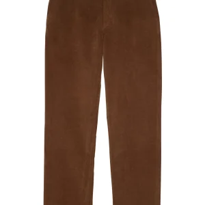 Pantalon Large Velours Irving -  Acajou