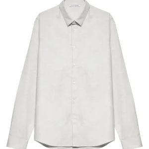 Chemise Ajustée Peter Flanelle - Gris clair