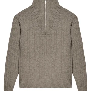 Pull Camionneur 100% Laine Guillaume -  Beige Vison