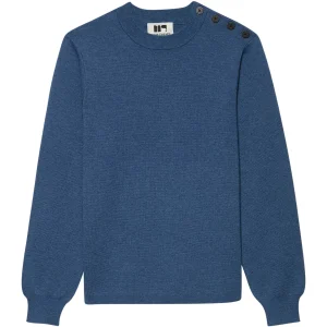 Pull Marin Armel -  Bleu Glacier