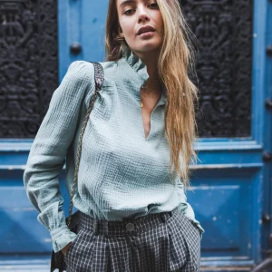 Top Virginia vert d'eau