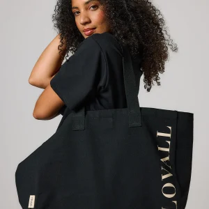 Tote bag recyclé Lovall - Noir