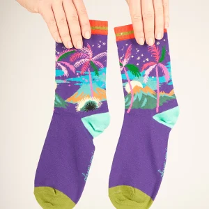 Chaussettes Fantaisie motif "Eden"