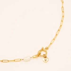 Julia | Collier pampille coeur