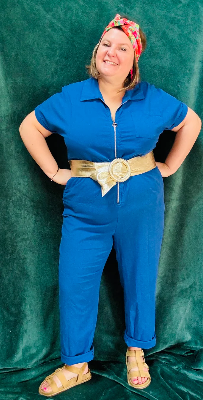 Combinaison Grazia - légère et décontractée en coton et lin - plusieurs couleurs – Image 5