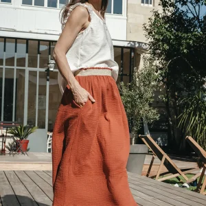 Bolsilla, la jupe longue avec des poches