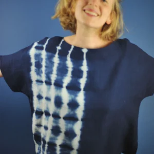 Top minuit* shibori Ondes