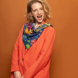 Foulard à écouter "The Beatles - Yellow submarine" - motifs colorés