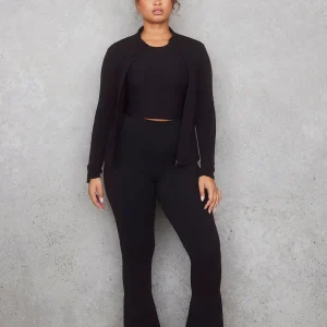 Legging flare grande taille Empower - Noir