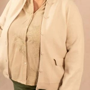 Gilet bomber avec pressions - Gilet Apple