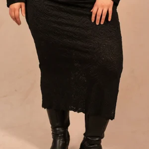 Jupe crayon en dentelle - Jupe Rosil