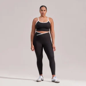 Curve Ultimate Everyday Wrap Waist Leggings - Black