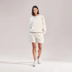 ALL SZN Organic Sweat Shorts - Ecru