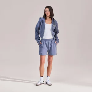 ALL SZN Organic Sweat Shorts - Ice Blue