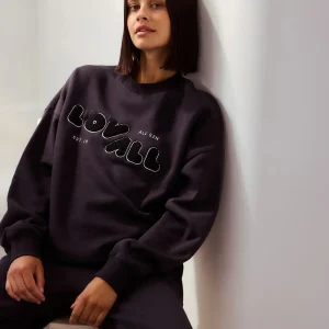 ALL SZN organique Sweat à Capuche Oversize grande taille Style 2 - Shadow