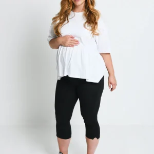 Jegging de grossesse court - Noir