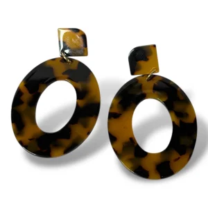 JESSICA - BOUCLES D'OREILLES TENDANCE LEOPARD