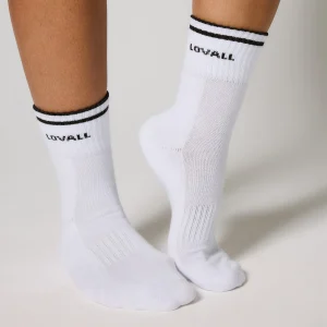 Chaussettes de sport côtelées - Black