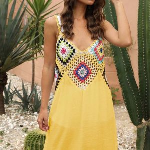 Robe Blouse Bohème Motifs Mexicains - Georgina