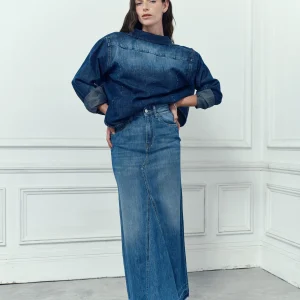 Jupe en Jean Silva - Worn