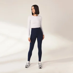 Legging léger taille haute Everyday - Marine