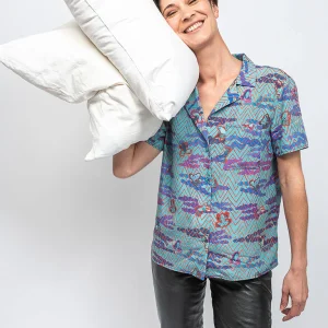 Chemise motif animalier "Hawaïenne" Toxic