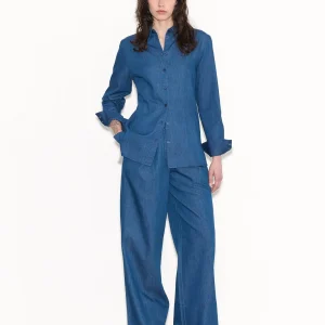 Chemise ajustée CARINA INDIGO INDIGO