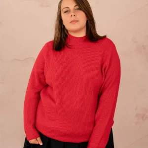 Pull en maille col montant - Pull Katia