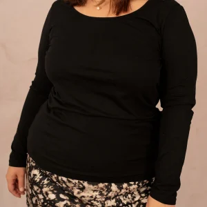 T-shirt basic à manches longues - T-shirt Paxi