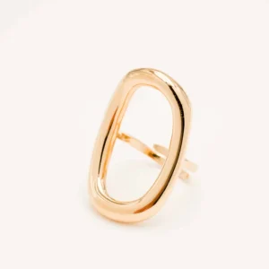 Prune | Bague rectangle
