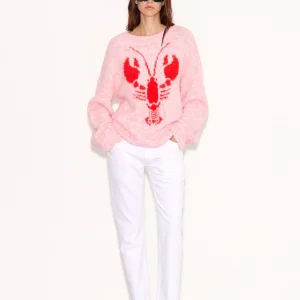 Pull ample P-LOBSTY PINK MELANGE