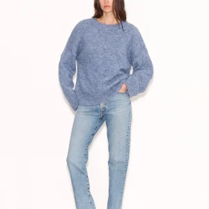Pull ample P-LOWY BLUE JEANS MELANGE