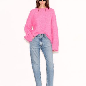 Pull ample P-LOWY FUSCHIA MELANGE