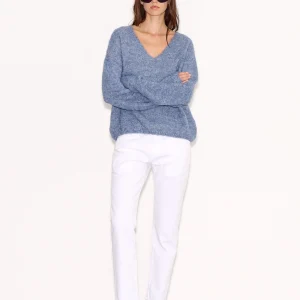 Pull ample PALLAVIA MARINE CHINE