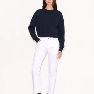 Pull court ample P-MESS DARK NAVY