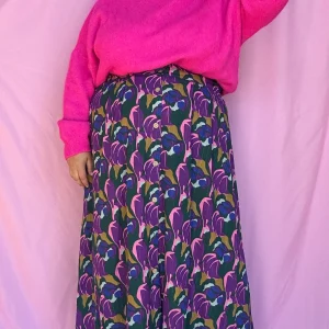 Pull gilet Tom - grande taille uni rose fuchsia