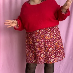 Pull gilet Tom - grande taille rouge